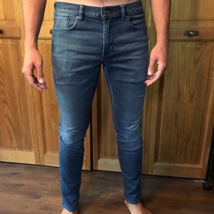 Banana Republic Traveler Skinny Jeans Medium Wash